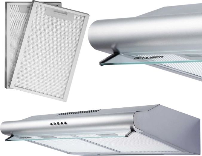 Hota încorporabilă sub dulap 60 cm Berdsen BE-10A Inox