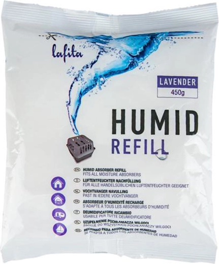 Rezerve pentru absorbant de umiditate Lafita 450 g lavandă