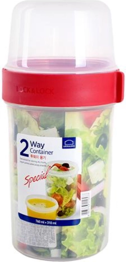 Cutie pentru alimente LOCK&LOCK 2în1 1070 ml (760 + 310 ml)