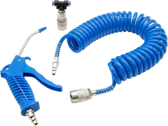 Pistol de suflat pneumatică cu furtun de 5 m