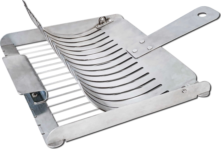 Tăietor din inox pentru găluște 24 × 19 cm Kitchisimo