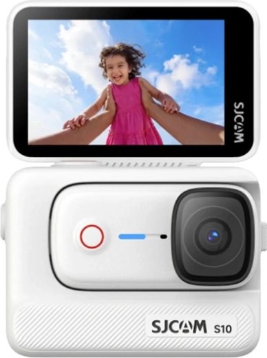 Cameră de acțiune SJCAM S10 128 GB albă