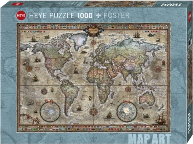 Puzzle 1000 de piese Lume retro HEYE