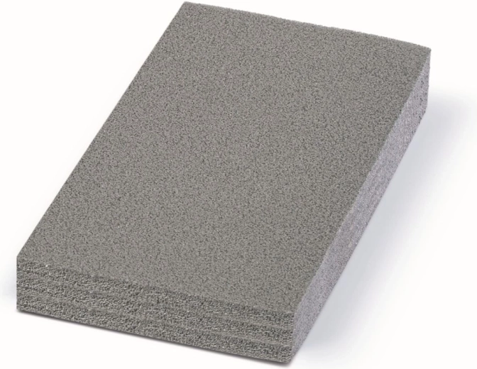 Inserție din spumă pentru geantă 28,5 × 15,5 × 3 cm – gri, spumă de protecție modelabilă