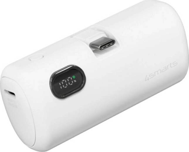 Powerbank PicoFold 5000 mAh 22,5 W albă