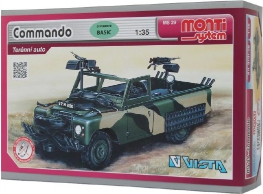 Set de construcție Monti System Commando
