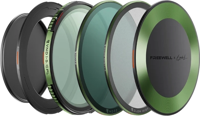 Set de filtre ND/CPL variabile Freewell Brandon Li 72 mm