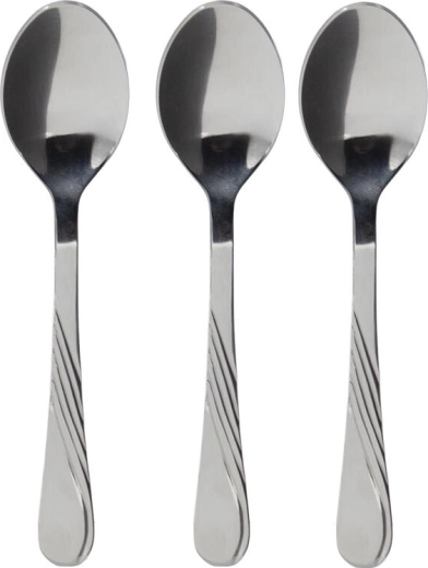 Lingurițe moka din oțel inoxidabil CELESTRA, set 3 buc