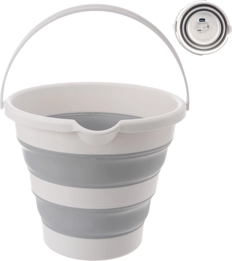 Găleată de camping pliabilă 12 l (plastic UH)