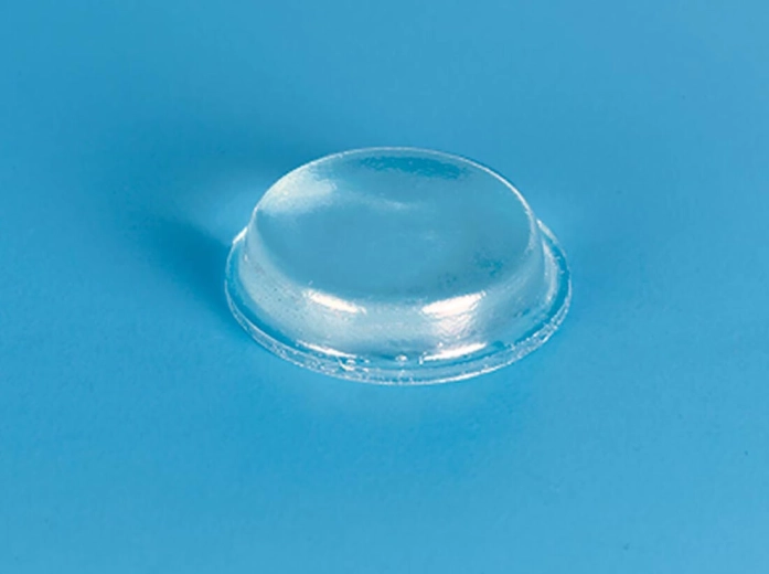 Opritor autocolant transparent cilindric 12,7 × 3,5 mm (5 buc.)