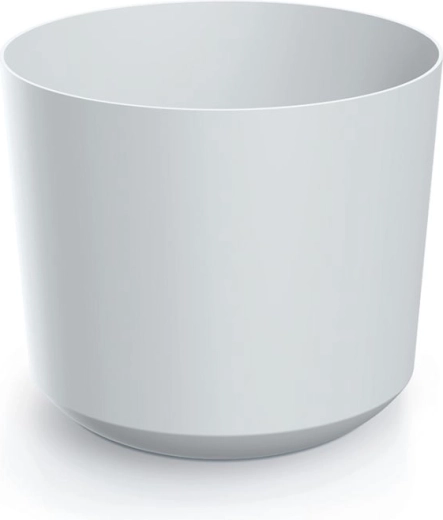 Ghiveci Tubo 17,8 cm alb