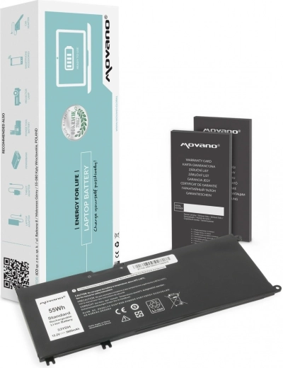 Baterie Movano 33YDH pentru Dell Inspiron 15 5587 și 7588, 3600 mAh