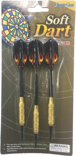 Săgeți de competiție Brother 16 g cu vârfuri din plastic (3 buc)