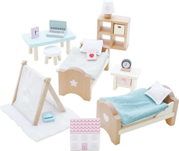 Le Toy Van Daisylane cameră de copii din lemn pentru casa de păpuși