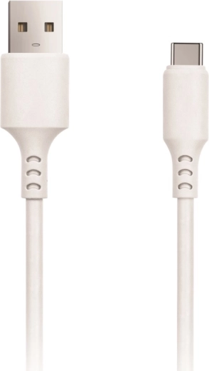 Setty cablu USB–USB‑C 3 m, 2 A, alb