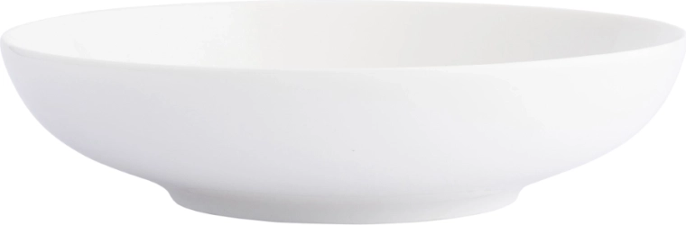 Farfurie adâncă din porțelan Bella new 20 cm 900 ml crem