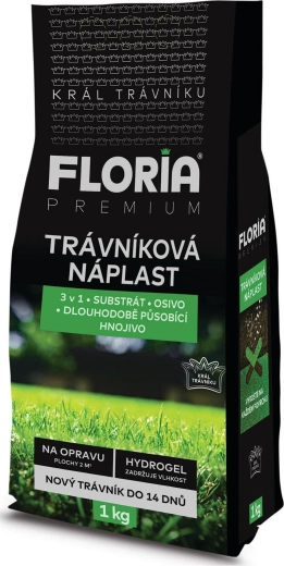Pansament pentru gazon 3 în 1 1 kg FLORIA