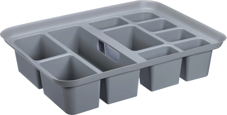 Organizator PROBOX, 35,4 × 10,5 × 46,4 cm, gri