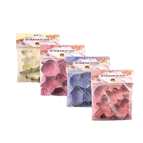 Set de forme de iarnă pentru tăiat aluatul MONDEX, 4 buc