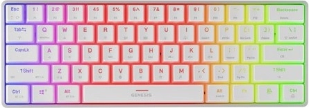 Genesis Thor 660 g2 tastatură mecanică wireless US RGB albă