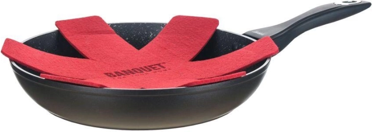 Tigaie LUMIA 24 cm cu suprafață antiaderentă și inel termic