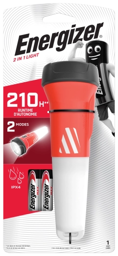 Energizer lanternă de camping portabilă 2 în 1 și lumină de noapte - 1 bucată