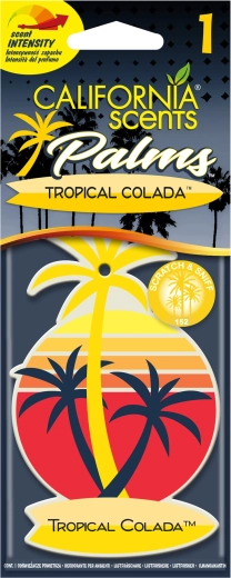 Odorizant auto suspendat California Scents Palm Tropical Colada