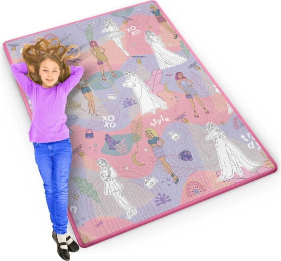 Covoraș de colorat rulabil din spumă 120 × 92 × 0,3 cm RICOKIDS Fashion