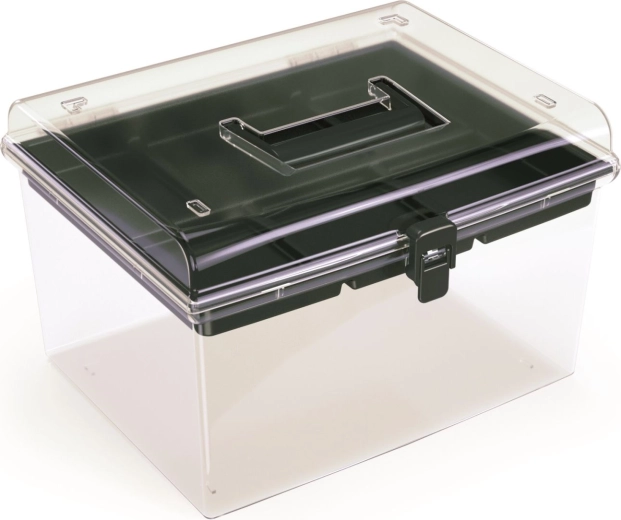 Organizator din plastic NUF High 292 × 250 × 185 mm, negru