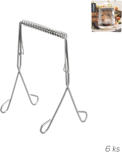 Clemă din inox pentru păsări (6 buc.)