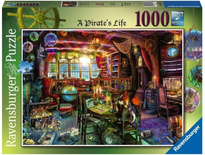 Puzzle Ravensburger 1000 piese Viața Piratului