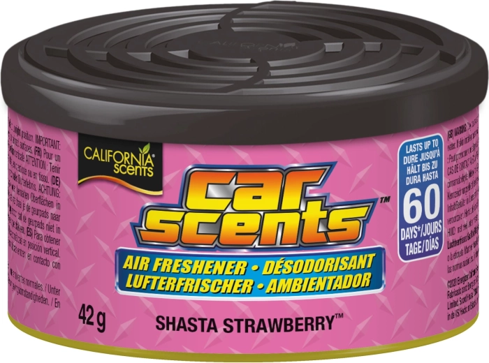 California Scents Shasta Strawberry – parfum auto în doză