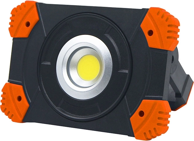 Solight proiector LED portabil reîncărcabil 10 W 1000 lm portocaliu-negru