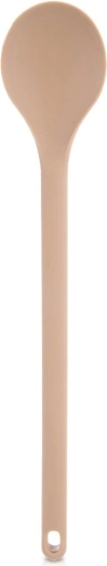 Lingură de bucătărie din silicon, bej, 28 cm