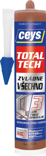 Adeziv și chit universal Total Tech 290 ml Ceys – Maro