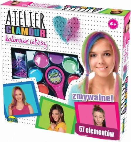 Set cosmetic Atelier Glamour Păr colorat