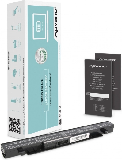 Baterie Movano pentru notebook Asus X550/A450/F450/K550 (A41-X550A) 2200 mAh 32 Wh