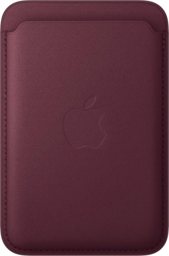 Portofel Apple FineWoven cu MagSafe pentru iPhone – burgund
