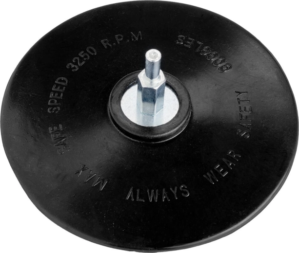 Platan pentru hârtie abrazivă 125 mm cu prindere cu șurub