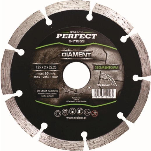 Discuri diamantate segmentate 115 mm STALCO
