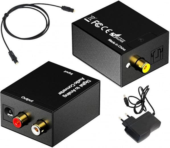 Convertor Audio SPDIF cu cablu optic