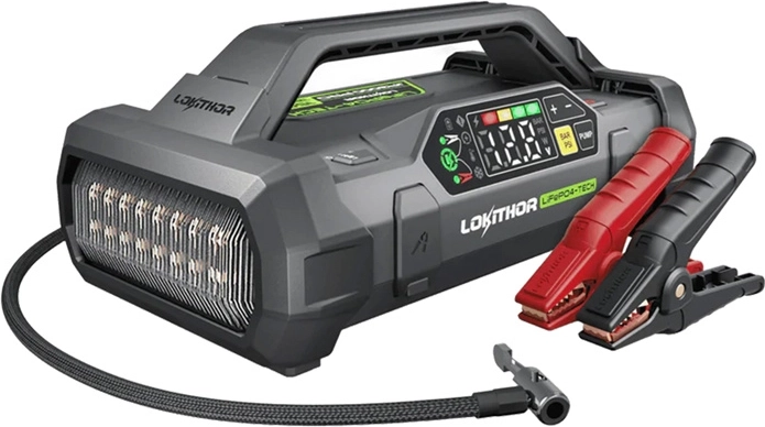 Lokithor JA3000 Pro sursă multifuncțională de pornire 3000 A cu compresor și powerbank