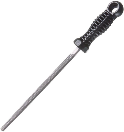 Pilă metalică pătrată 200 mm, tăiere în cruce, 8×8 mm