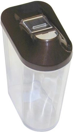 Cutie ovală pentru alimente vrac 1 l cu capac culisant