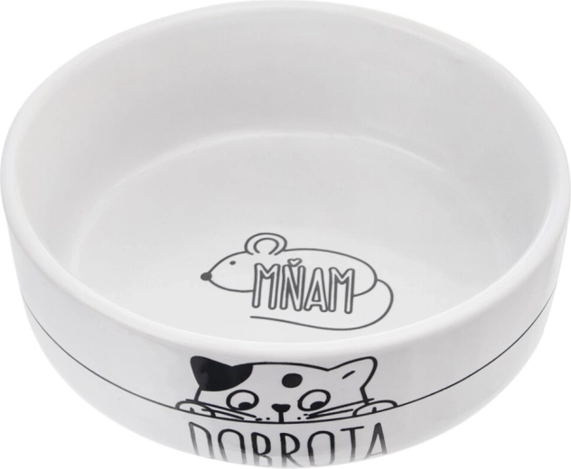 Bol ceramic pentru pisici Mazlíčci 12 cm
