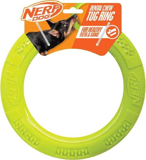 NERF Dog inel dentar de tras pentru câini 23 cm