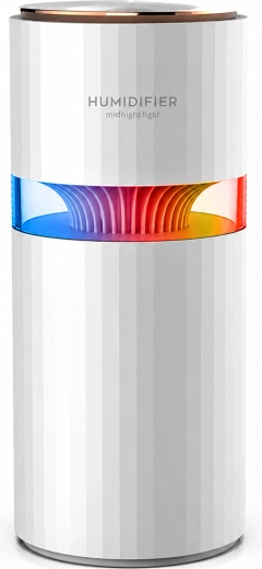 Umidificator de aer și difuzor de aromă pentru mașină cu iluminare LED 400 ml - 1 bucată