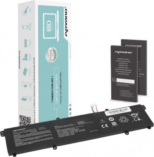 Baterie Movano pentru Asus VivoBook Flip 14 X421/TM420/R413/K413FA 3600 mAh 41 Wh