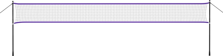 Plasă de badminton NILS NT300 portabilă pentru grădină și jocuri în aer liber