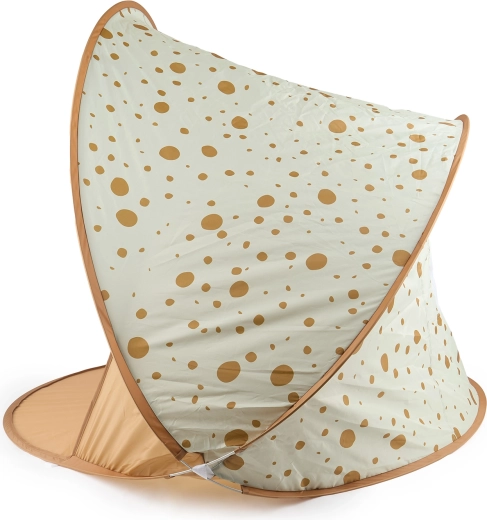 Cort de plajă pliabil pentru copii Bieco cu protecție UV, model dots
